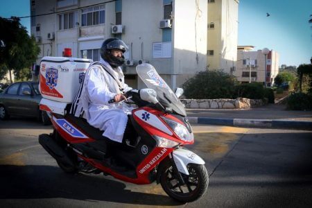 מתנדב איחוד הצלה יום כיפור