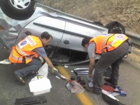תאונת דרכים איחוד הצלה