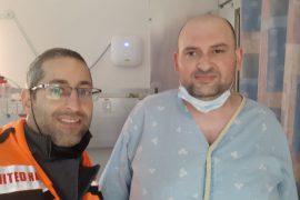 קיבלתי קריאה על אדון מחוסר הכרה בחנות הסמוכה אלי
