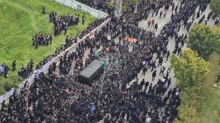 כמאה נפגעים קל טופלו עד כה ע"י איחוד הצלה בהלוויית מרן שר התורה