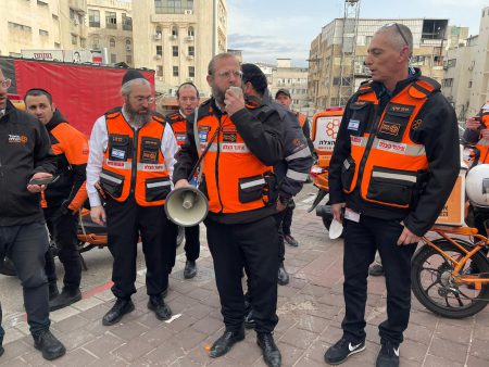 כמאה נפגעים קל טופלו עד כה ע"י איחוד הצלה בהלוויית מרן שר התורה