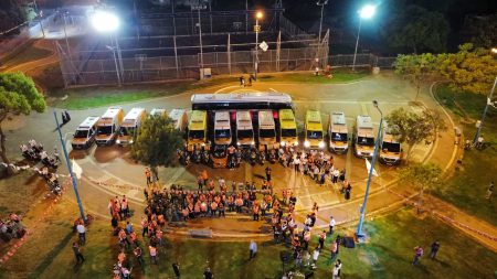 זה רק תרגיל: עשרות נפגעים טופלו על ידי מתנדבי איחוד הצלה בזירת פיצוץ באוטובוס.