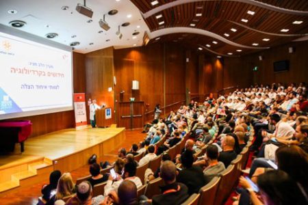 עשרות מתנדבי 'איחוד הצלה' השתתפו בהשתלמות של רופאי 'הדסה' בנושא חידושים בקרדיולוגיה