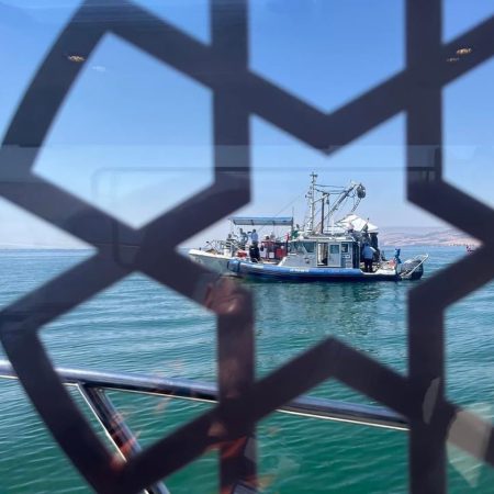 מפכ״ל משטרת ישראל קובי שבתאי בביקור ובקרה על מערך החיפושים אחר הנעדר בכנרת.