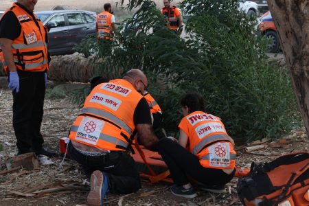 זה רק תרגיל: עשרות פצועים טופלו על ידי מתנדבי איחוד הצלה בזירה קשה