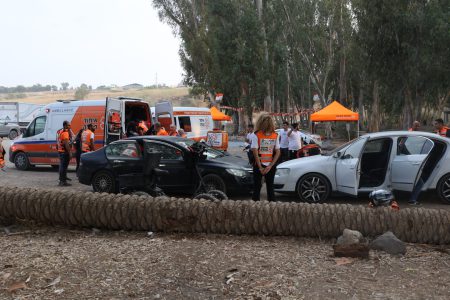 זה רק תרגיל: עשרות פצועים טופלו על ידי מתנדבי איחוד הצלה בזירה קשה