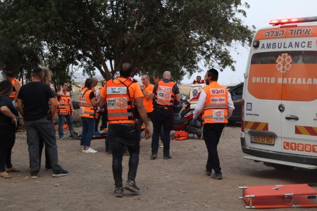 זה רק תרגיל: עשרות פצועים טופלו על ידי מתנדבי איחוד הצלה בזירה קשה