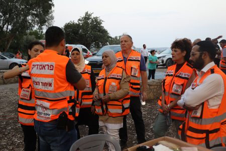 זה רק תרגיל: עשרות פצועים טופלו על ידי מתנדבי איחוד הצלה בזירה קשה