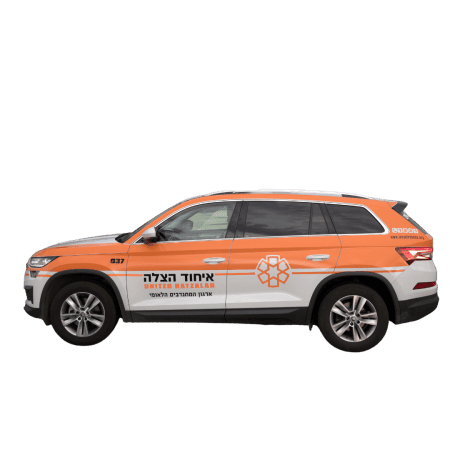 רכב חירום פיקודי SUV המותאם לשטח