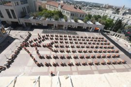 היום בירושלים: ד"ר מרים אדלסון תחנוך 150 אופנועי אמבולנס חדשים של איחוד הצלה